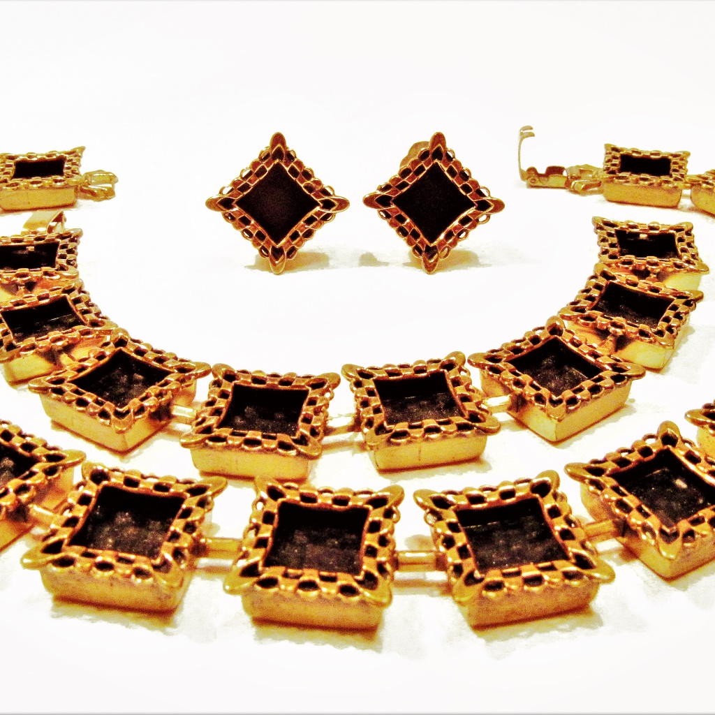 Vintage Matisse Renoir Necklace Bracelet Earrings